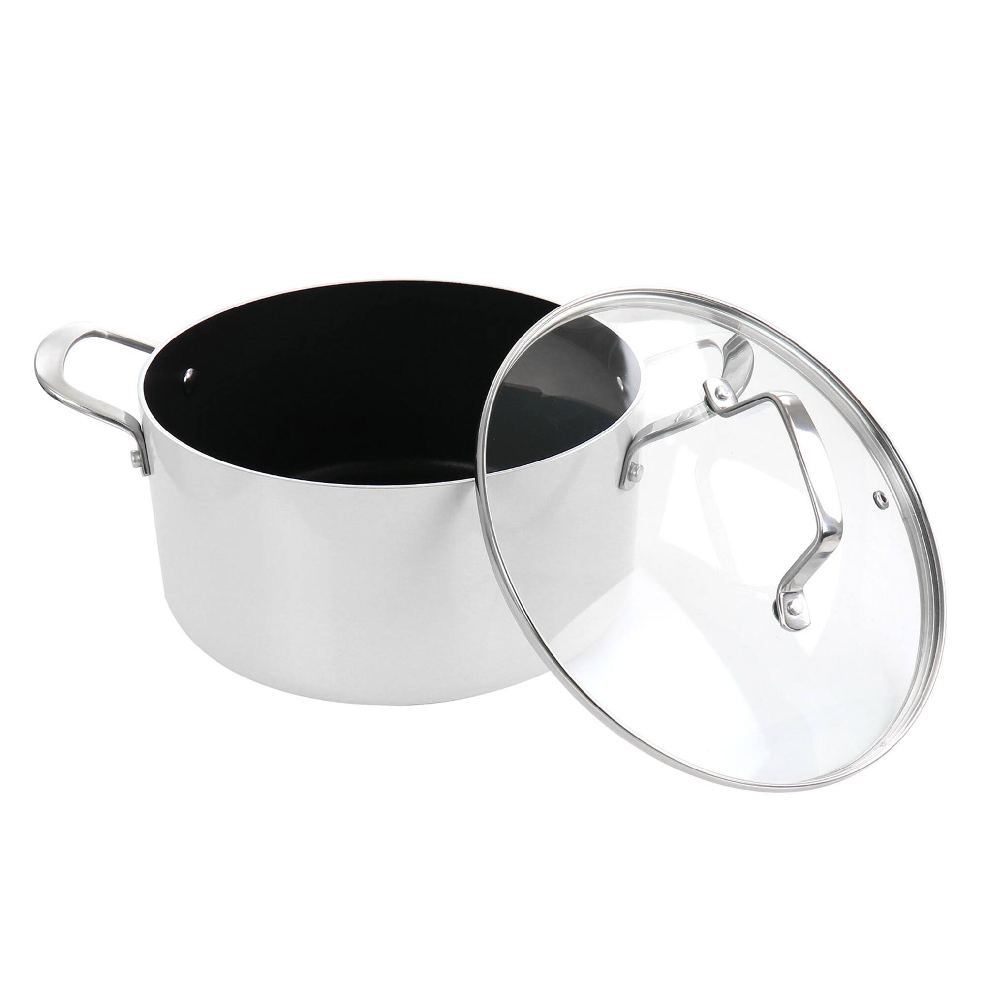 Martha Stewart 10 Piece Nonstick Hard Aluminum Cookware Set